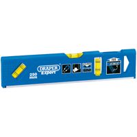 Expert Torpedo Level with Magnetic Base and Side View Vial 250mm