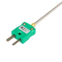 K Thermocouple 3 x 150mm with Mini Plug 1100 Degree C - TCK-3-150-1100-PLUG