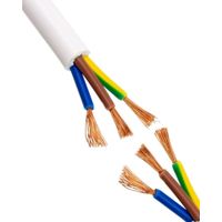 High Temp PVC Cable 3093Y - 1.00 10m - 1.0MM2 3093Y PER/M WHITE-10