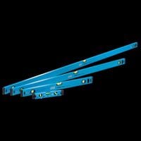 OX Trade 4pc Level Set (600mm, 1200mm, 1800mm & Torpedo Levels)
