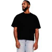 Casual Ringspun Core 150 Boxy Oversize T-Shirt Black M