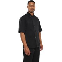 Budget Jacket Short Sleeve Black 2XL