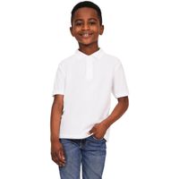 Casual Classic Youth Polo Shirt 190gm White 12-13yr (152cm)