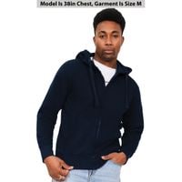 Casual Classic Zip Hood Navy XS