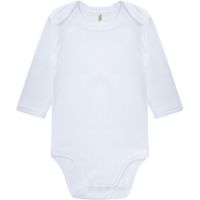 Casual Classic Baby Long Sleeve Body Suit White 6 12M