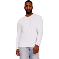 Casual Ringspun 150 Long Sleeve T-Shirt White L