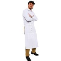 31" Bistro Apron White One Size