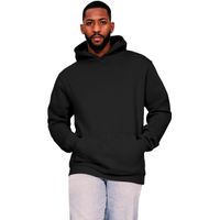 Casual Ringspun Blended 280 Core Tall Hood Black 2XL