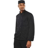 Chef Long Sleeve Jacket Black XL