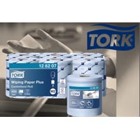 Centrefeed 2-Ply Wiping Paper Plus Blue 6's (128207)