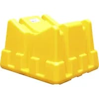 Universal Drum Stand Made of Pe for 60 and 200L Drums Yellow