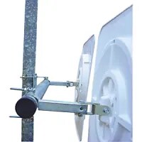 2 Mirror Bracket for Posts with 60 - 90 mm Wx 1300 x 76 mm