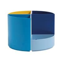 Bee Blue The Quarter Desk Tidy Recycled Assorted - 68202D EA