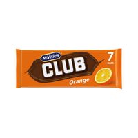 Club Orange Biscuit Bars (Pack of 7) - 37434