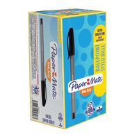 PaperMate InkJoy 100 Ballpoint Pen Medium Black (Pack of 50) - S0957120