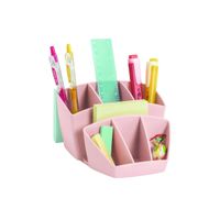 Mineral Desk Tidy with 8 Sections Pink 105802681