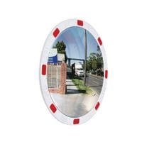 Premium Reflective Circular Traffic Mirror 600mm Diameter with Fixings - TMRC60Z