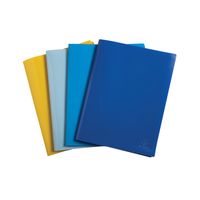 Bee Blue Display Book 30 Pocket PP A4 Assorted (Pack of 12) - 88120E