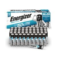 Max Plus AA Alkaline Batteries (Pack of 50) - E303865500