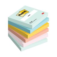 Notes Beachside Colour 76x76mm 100 Sheet (Pack of 6) 7100259201