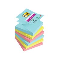 Super Sticky Z-Notes 76x76mm 90 Sheets Cosmic (Pack of 6) - R330-6SS-COS
