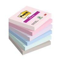 Super Sticky Notes Soulful 76x76mm 90 (Pack of 6) 7100259204