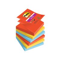Z-Notes Playful Colour 76x76mm 90 Sheet (Pack of 6) 7100258797