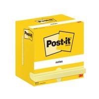 Notes 76x127mm 100 Sheets Canary Yellow (Pack of 12) 655-CY