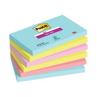 Super Sticky Notes 76x127mm Miami (Pack of 6) 655-6SS-MIA