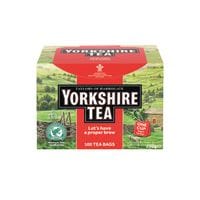 Yorkshire Tea String & Tag Tea Bags (Pack of 100) - 1342