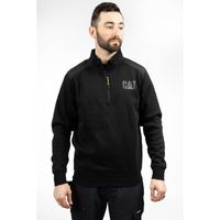 Essential 1/4 Zip Sweatshirt Black XL - Unisex
