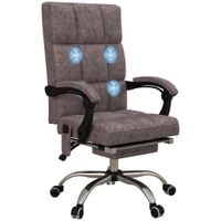 Massage Office Chair Desk Chair with Back Heat for Home Study Work - 921-668V70CG