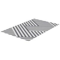Reversible Outdoor Rug with Carry Bag for RV Camping Beach 182 x 274cm Grey 844-782V00MX