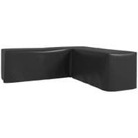 L-Shaped Garden Furniture Cover Oxford Fabric Corner Sofa Cover 250 x 250 x 79cm
