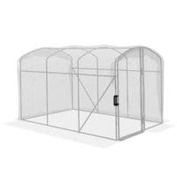 Polytunnel Greenhouse with PE Cover Walk-in Grow House 3 x 2 x 2m - 84H-010V00WT