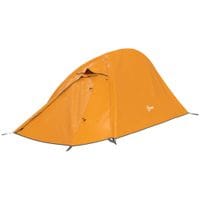 Two-Layer Camping Tent Backpacking Tent 2000mm Waterproof for 1-2 Man Orange