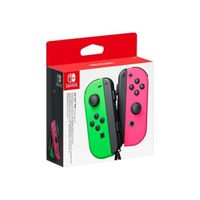 Joy-Con Pair Neon Green and Neon Pink Gaming Controllers