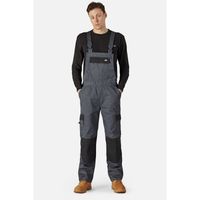 Slate Grey/Black Everyday Bib and Brace Male - L