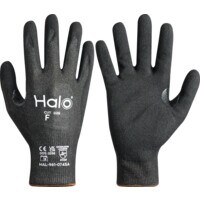 18G Cut F Sustinable Nitrile Palm No Glass/no Steel Gloves (S-10)