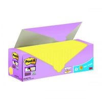It Super Sticky Notes Yellow 76x76mm Pack of 20+4