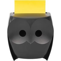 It Z Note Disp Owl Bk + 2 Pads