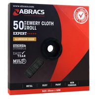 Abracs Emery Roll Blue 25mm x 50m P60 - WER25