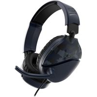 70 Blue Camo Wired Xbox PS4 PS5 Headset
