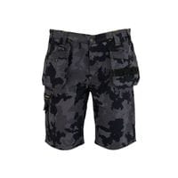 Hanley Holster Shorts Black Camouflage Waist 34"