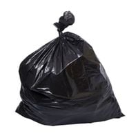Compactor Sack Extra Heavy Duty 300G 20"x34"x46" Black 140L/20Kg