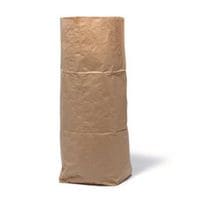 Refuse Sacks Paper Brown 70L 550 + 230 x 850 mm 25 Units - Pack of 25