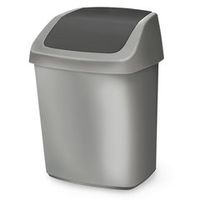 Sekuroka - Waste Bin PP Grey/marble with Swing Lid 25L 1 Units