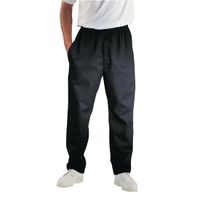 Essential Baggy Trousers Black XS