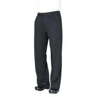 Unisex Cool Vent Baggy Chefs Trousers Black L