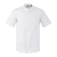 Harlem Chefs Jacket White Short Sleeve Mesh Size M